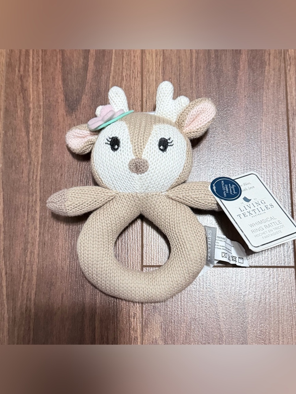 Cotton Knitted Rattles